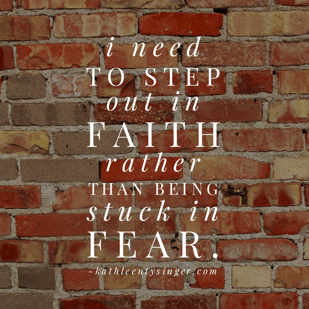 Staring Down My Fears.&nbsp;Literally.